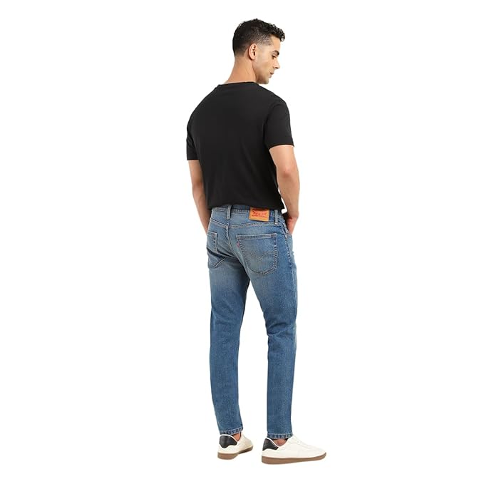 Men's Mid Rise Fitted Jeans
