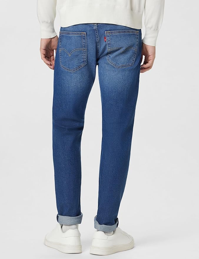 Men's Mid Rise Fitted Jeans