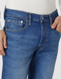 Men's Mid Rise Fitted Jeans